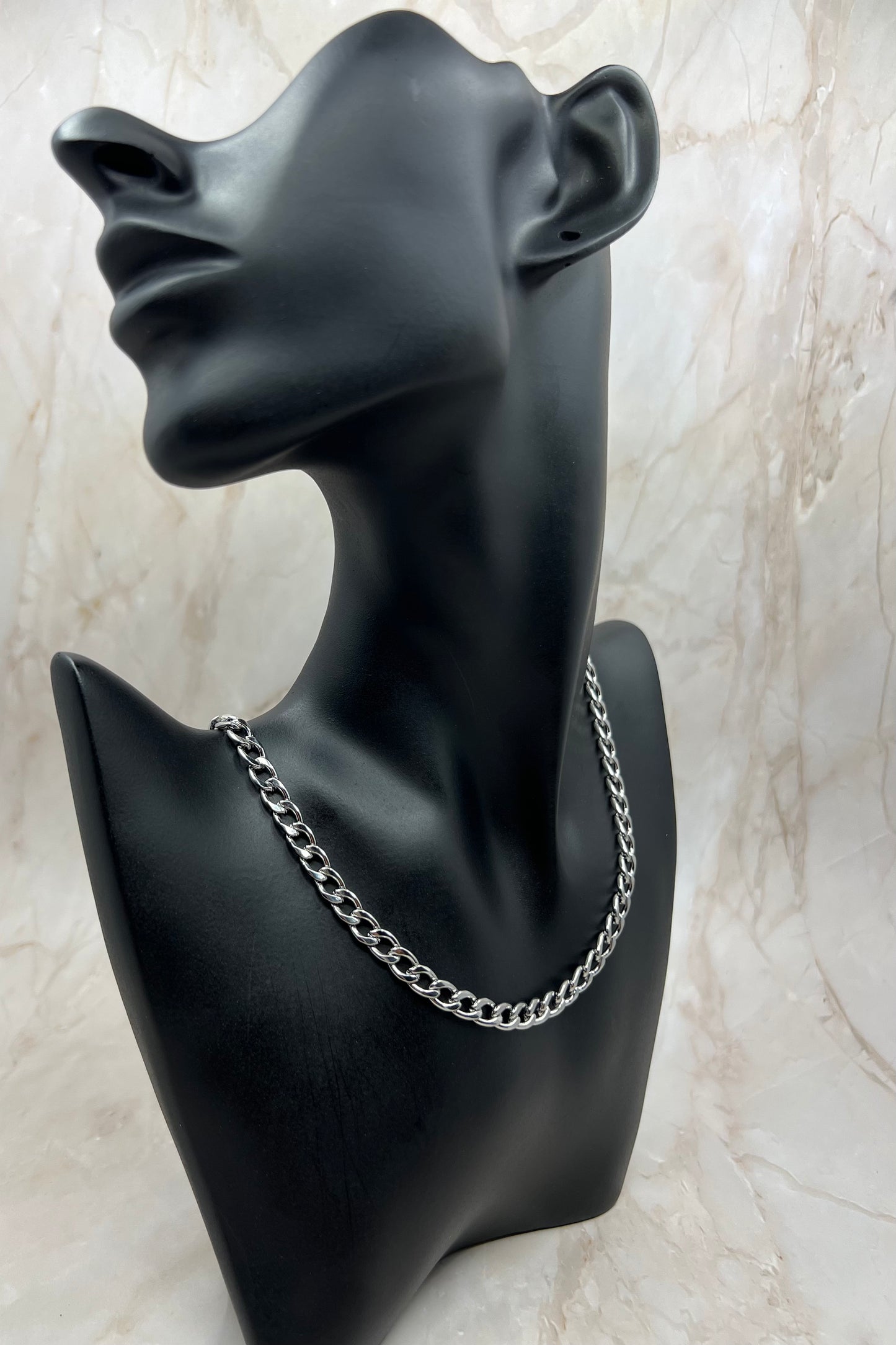 Women Silver Cuban Link