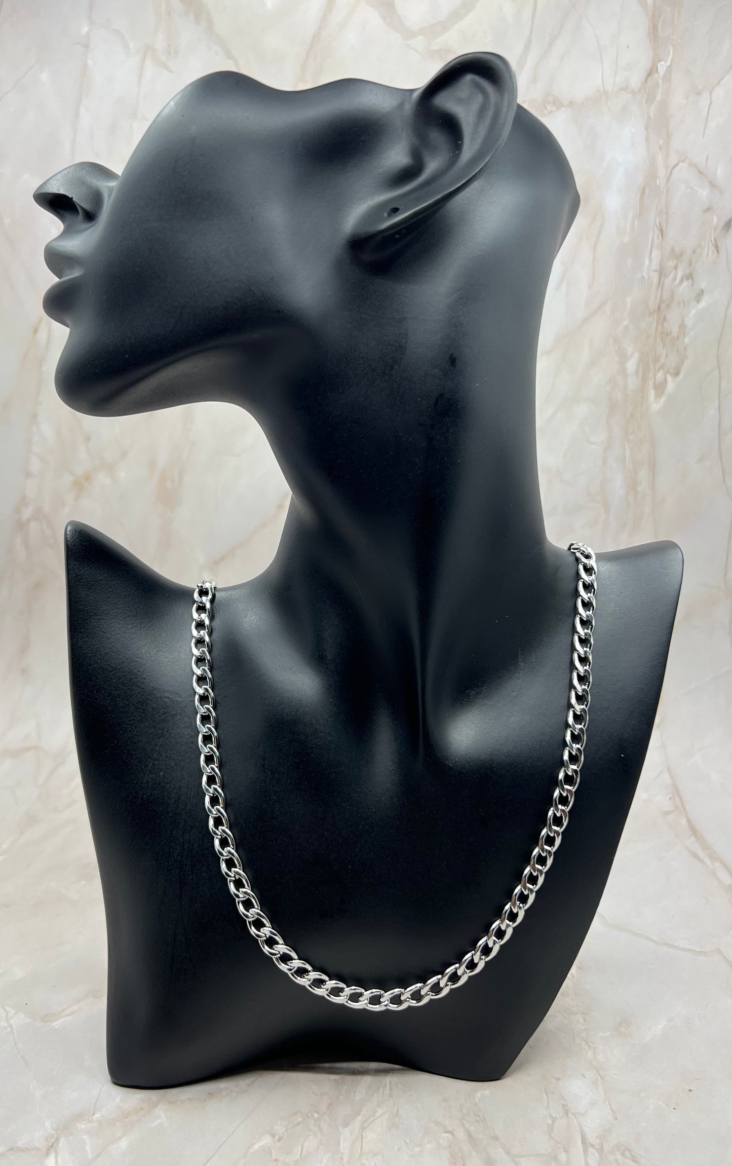 Women Silver Cuban Link