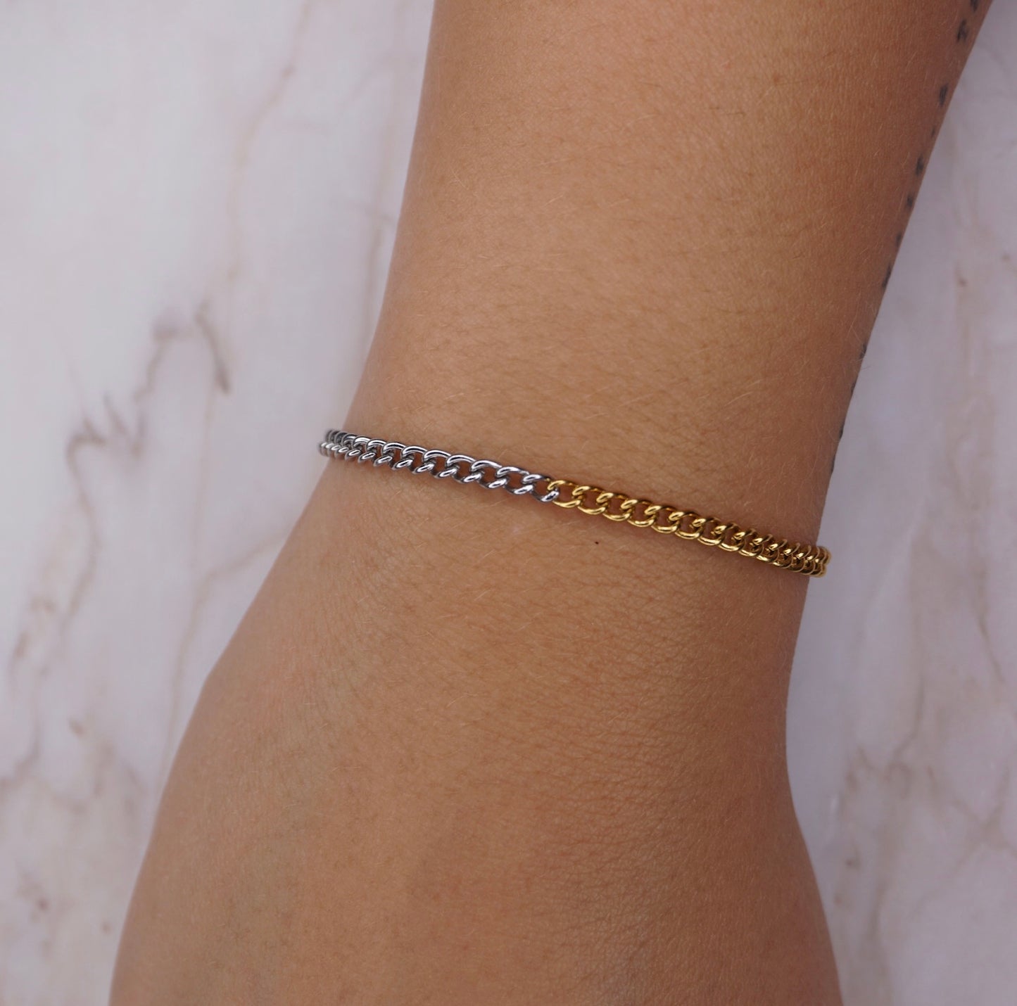 Women Curb X Curb Bracelet