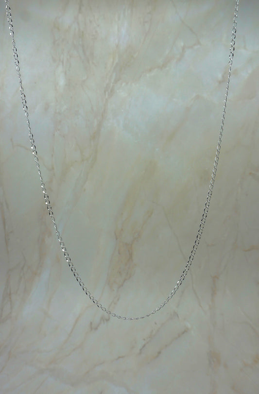 Women Silver Twisted chain