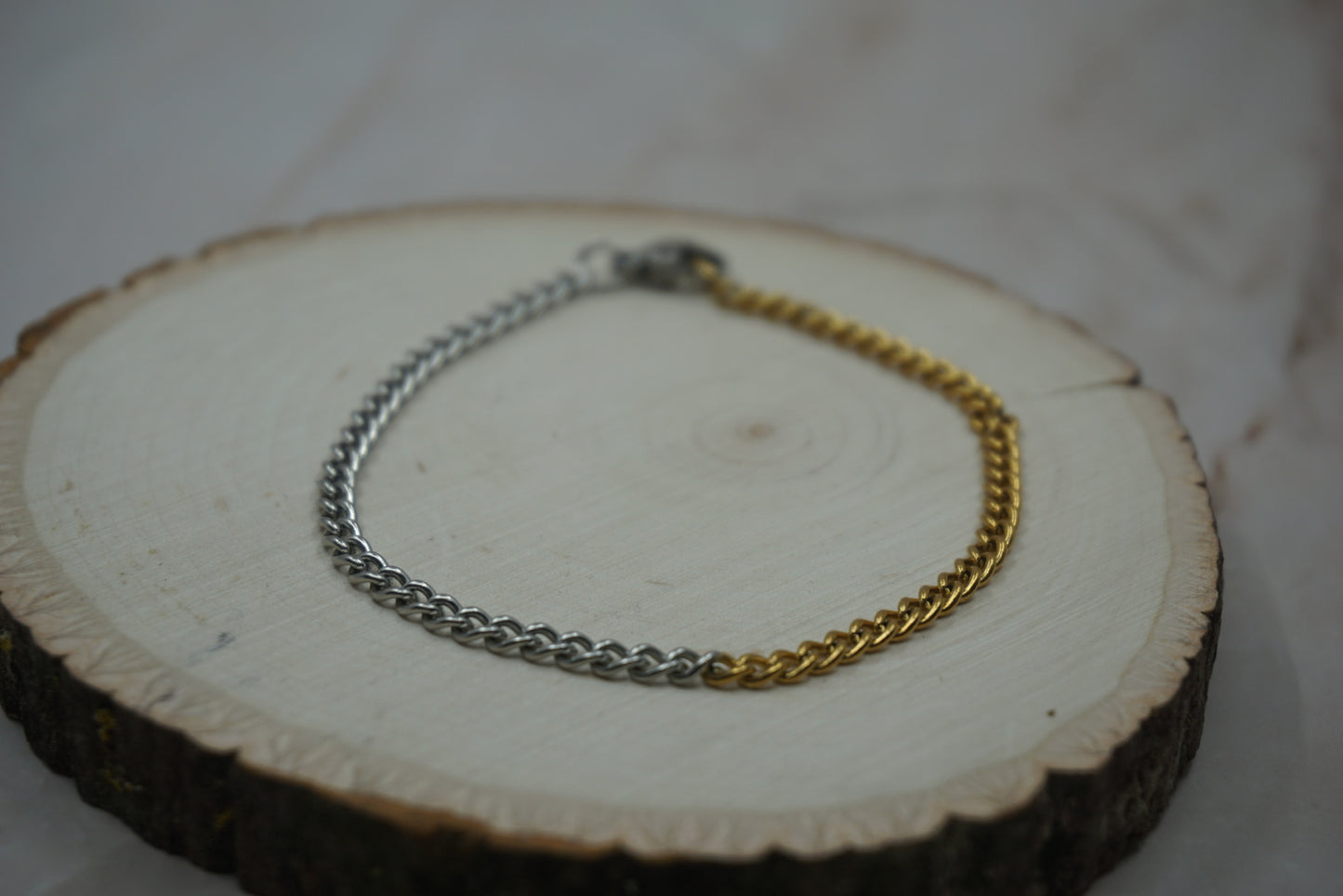 Men Curb X Curb Bracelet