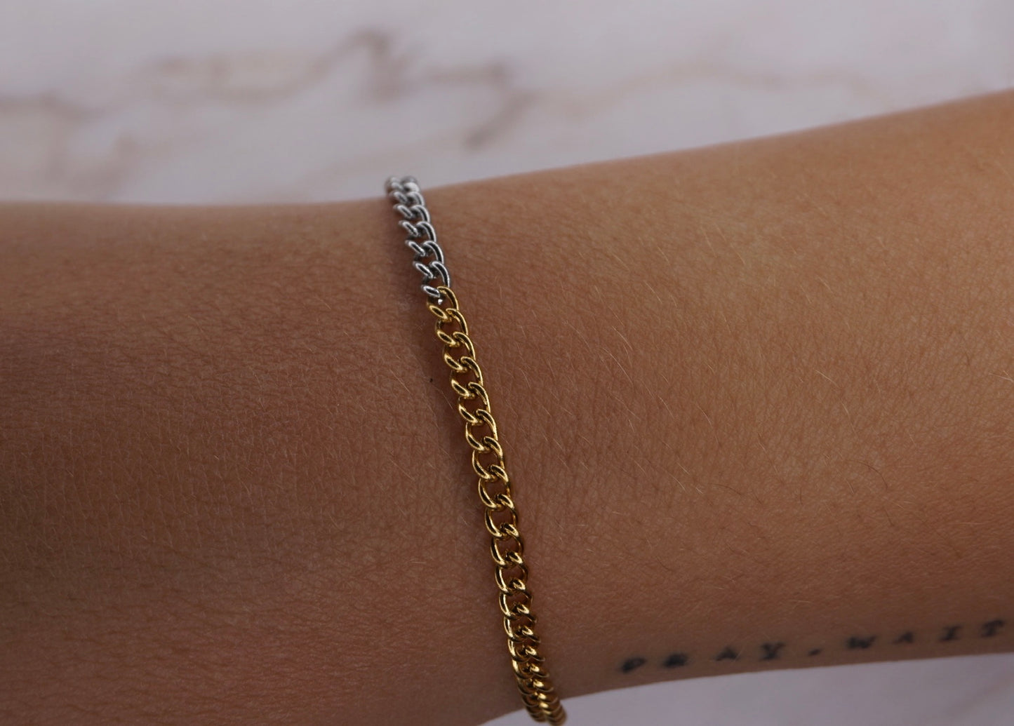 Women Curb X Curb Bracelet