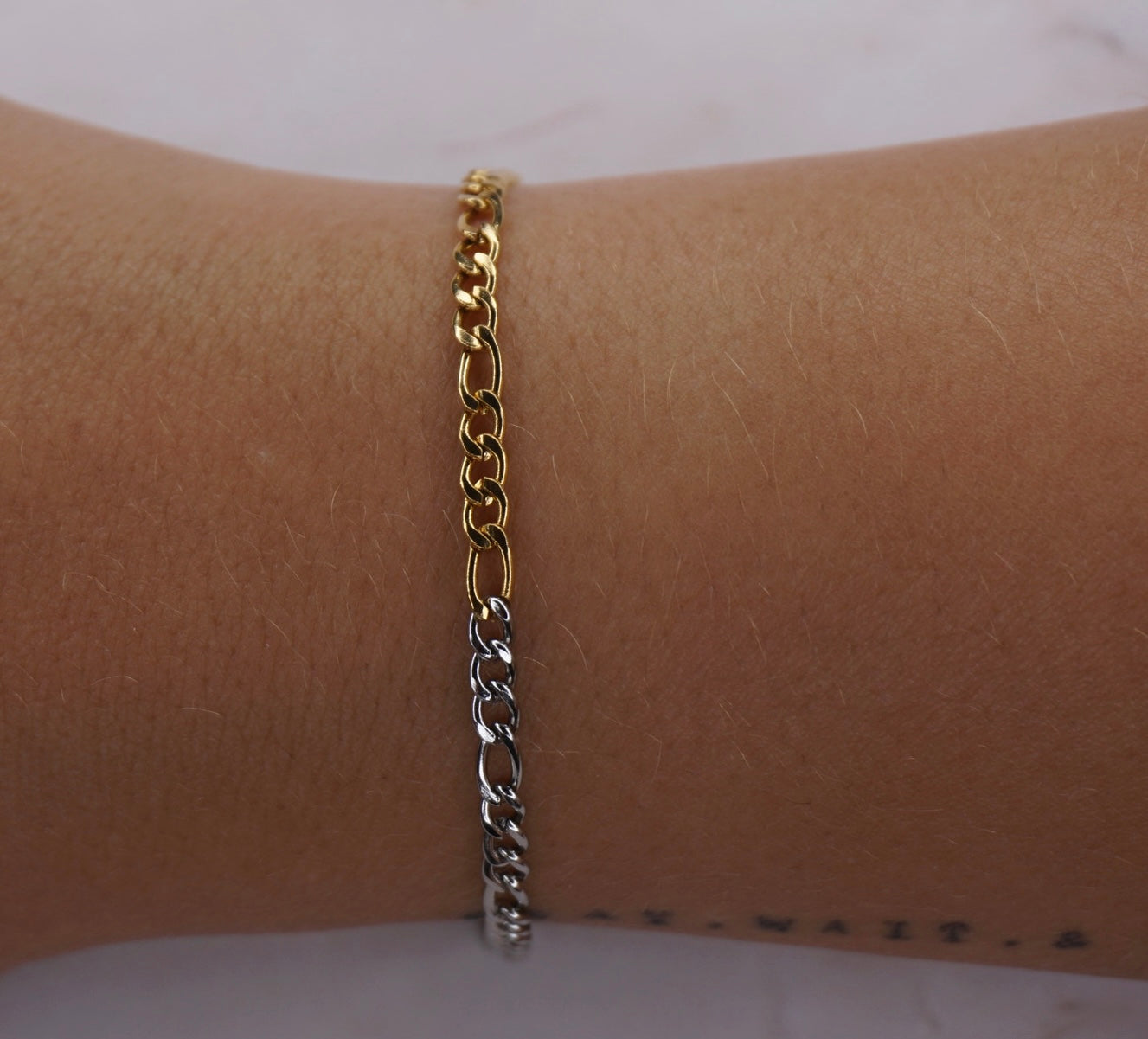 Women Figaro X Figaro ( Thinner) Bracelet