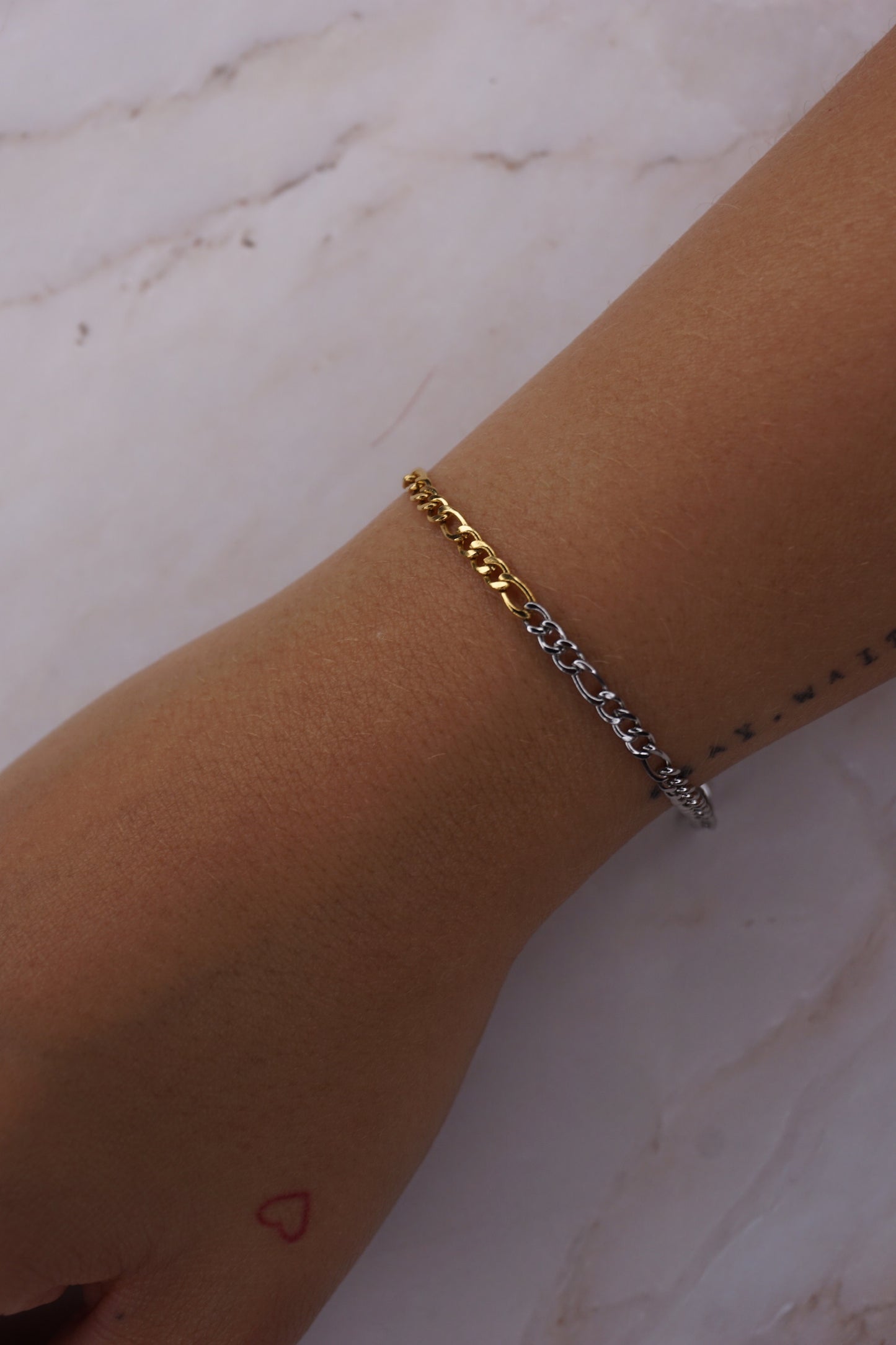 Women Figaro X Figaro ( Thinner) Bracelet