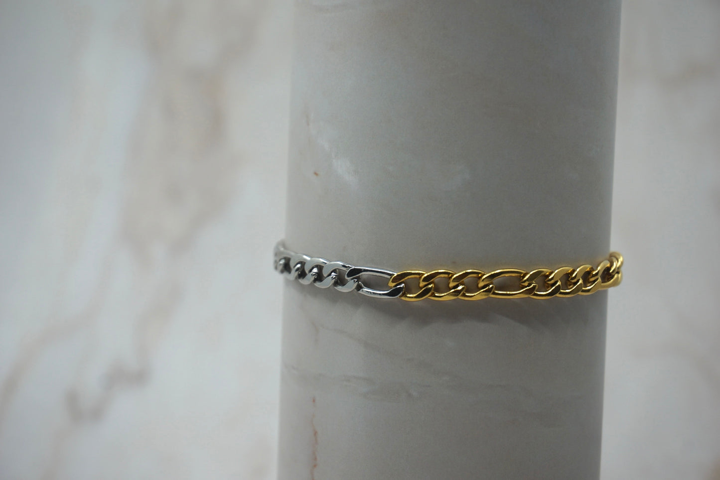 Men Cuban X Figaro Bracelet